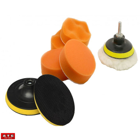 Mini Foam 3" Polishing Buffing Kit for Drill Grinder - tool