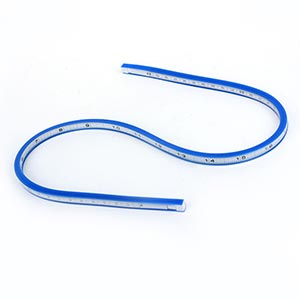 Flexible Bendable Curve Ruler and Transferring Jig - tool