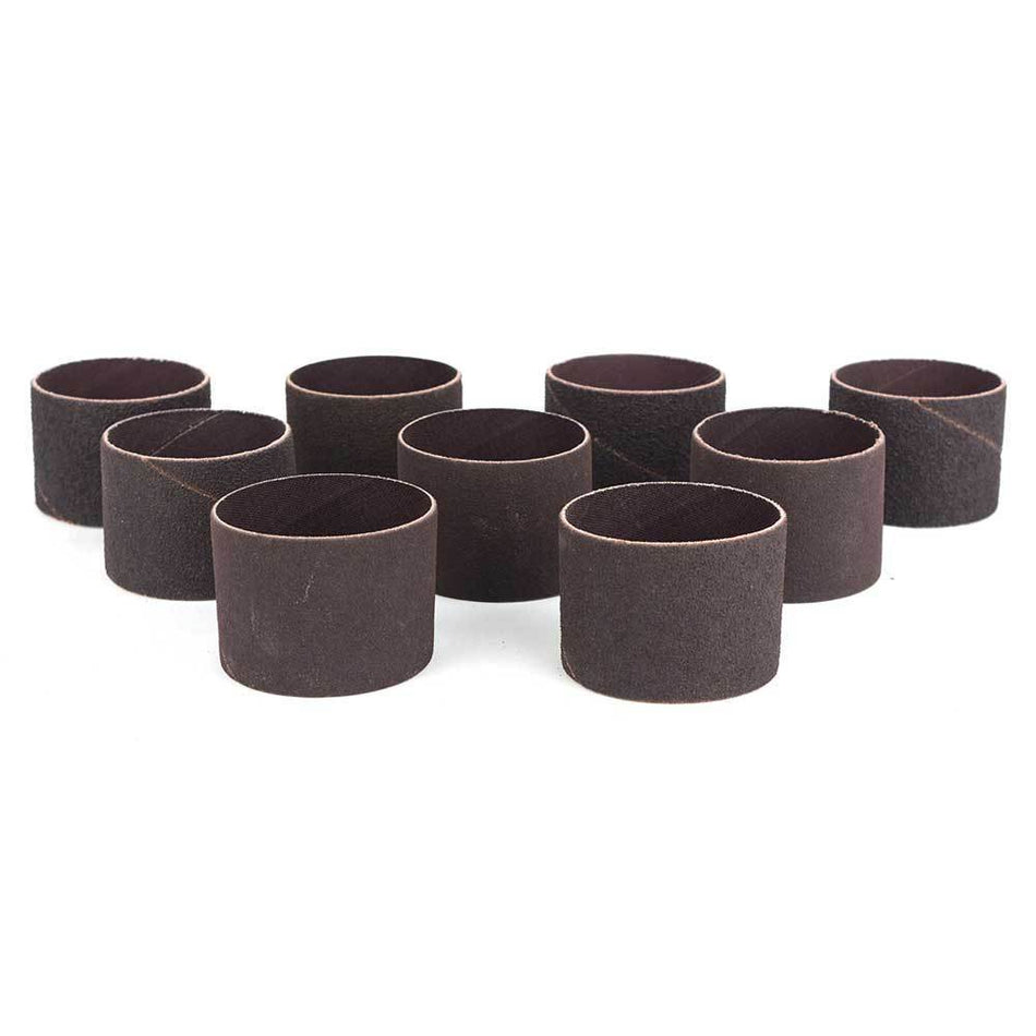 9PC Pack of 2" Diameter x 1-1/2" Inch Sanding Drum Sleeves - tool