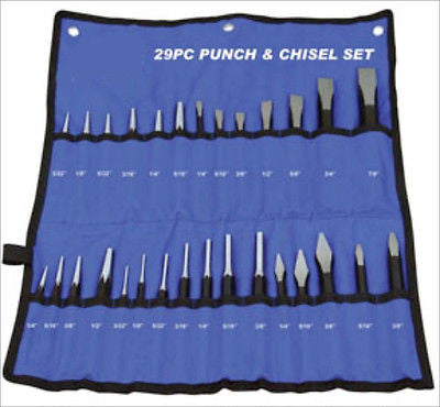29 Piece Punch & Chisel Set - tool
