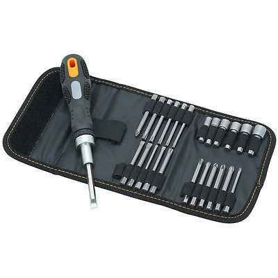 26 Piece Ratchet Screwdriver & Bit Set - tool