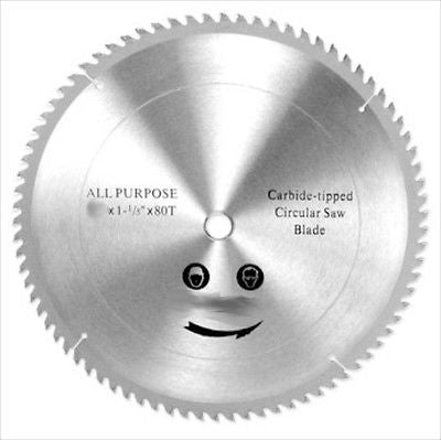 12" 80T Carbide Tipped Saw Blade - tool