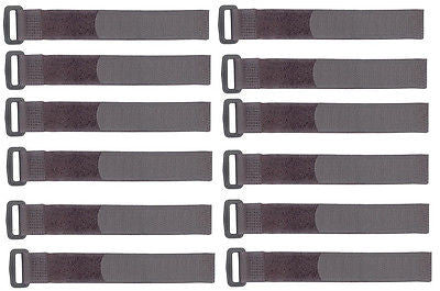 12 Pack Hook and Loop Tie Down Straps - tool