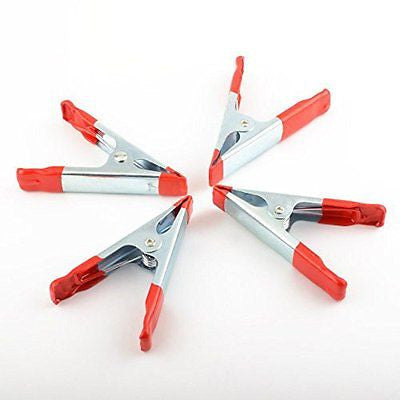 4 Piece Spring Loaded Squeeze Clamp Set - tool