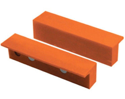 6" Plastic Magnetic Soft Jaw Non Marring Pads for Metal Vise - tool