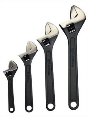 4 Piece Adjustable Crescent Wrench Set - tool