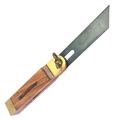 Full Size Adjustable Angle Sliding T-Bevel Square Woodworking Marking Degree - tool