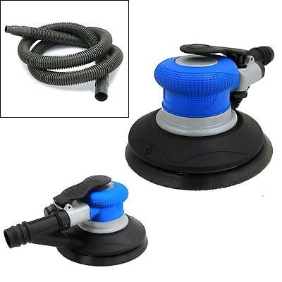 6" Palm Grip Air Round Orbital Dual Action Da with Vacuum D/A Sander Tool - tool