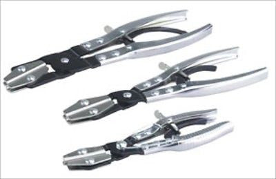 3 Piece Radiator or Large Hose Pinch Close Squeeze Shut Off Pliers Plier Tool Set - tool