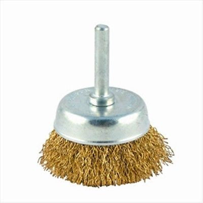 2" Steel Round Wire Cup Brush - tool