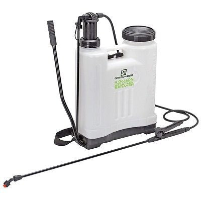 4 Gallon Backpack Tank Garden Liquid Sprayer for Pesticide Chemical Weed Sealer - tool