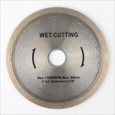4" Wet Diamond Tile Saw Tilesaw Blade Masonry Tile Concrete Cutting - tool
