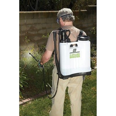 4 Gallon Backpack Tank Garden Liquid Sprayer for Pesticide Chemical Weed Sealer - tool