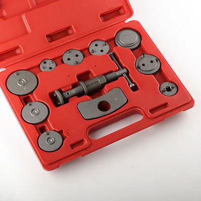 11 Piece Disc Brake Rotor Caliper Compression Compressor Windback Tool Service Pad - tool