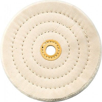 6" Cotton Buffing Wheel for Bench Grinder - tool