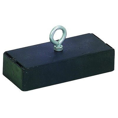 Strong 250 LB Pound Capacity Pull Retrieving Magnet Puller Lift Lifter Plate - tool
