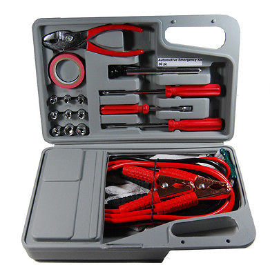 Emergency Tool Kit with Jumper Cables - tool