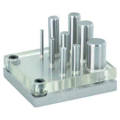 9 Piece Sheet Metal Punch & Die Tool - tool