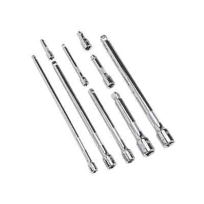 9 Piece Wobble Extension Bar Set for Socket Wrench - tool