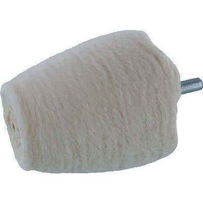 Cone Shaped Buffer Wheel for Drill Rims 1/4" Shank - tool