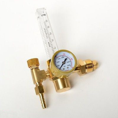 Replacement Argon Gas Flowmeter Gauge Flow Meter Gage for Welder Regulator - tool