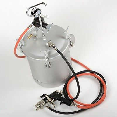 Liquid Paint Pressure Pressurized Pot Tank Spray Gun Painter Spraying Unit - tool