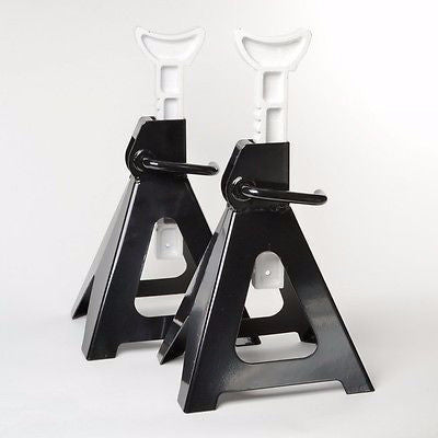 Pair of Heavy Duty Steel 6 Ton Safety Jack Stands for Auto Car Vehicle Stand - tool