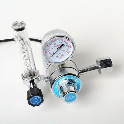 Electric CO2 Argon Gas Flowmeter Gauge Flow Meter Gage for Welder Regulator Co 2 - tool