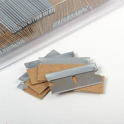 100 Piece Pack of Bulk Single Edge Rasor Blades Loose Razor - tool