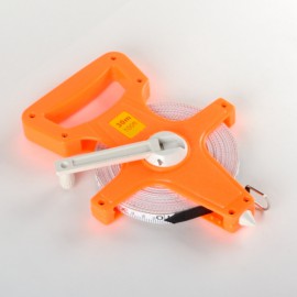 100 Foot Open Hand Wind Up Sports Tape Measure - tool