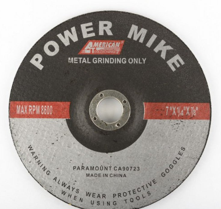 7" High Speed Metal Cutoff Cut-Off Abrasive Steel Cutting Wheel
