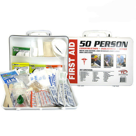 Large Wall Mount Safety Safe Emergency FirstAid Kit Mounted First Aid Set - tool