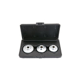 Hex Shaped Cartridge Oil Filter Socket Cap Wrench Set VW BMW GM