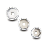Hex Shaped Cartridge Oil Filter Socket Cap Wrench Set VW BMW GM