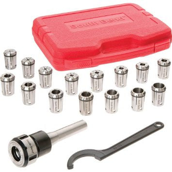 R8 Collet Tool Set for Milling Machine Tool R 8 Metal Lathe Tooling - tool