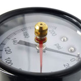 Dial Water Pressure Testing Tester Gauge With 3/4" Female Hose
