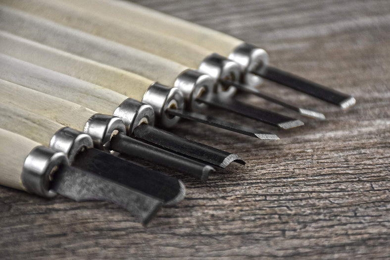 8 Pc Cheap Mini Wood Sculpting Carving Tool Set - tool