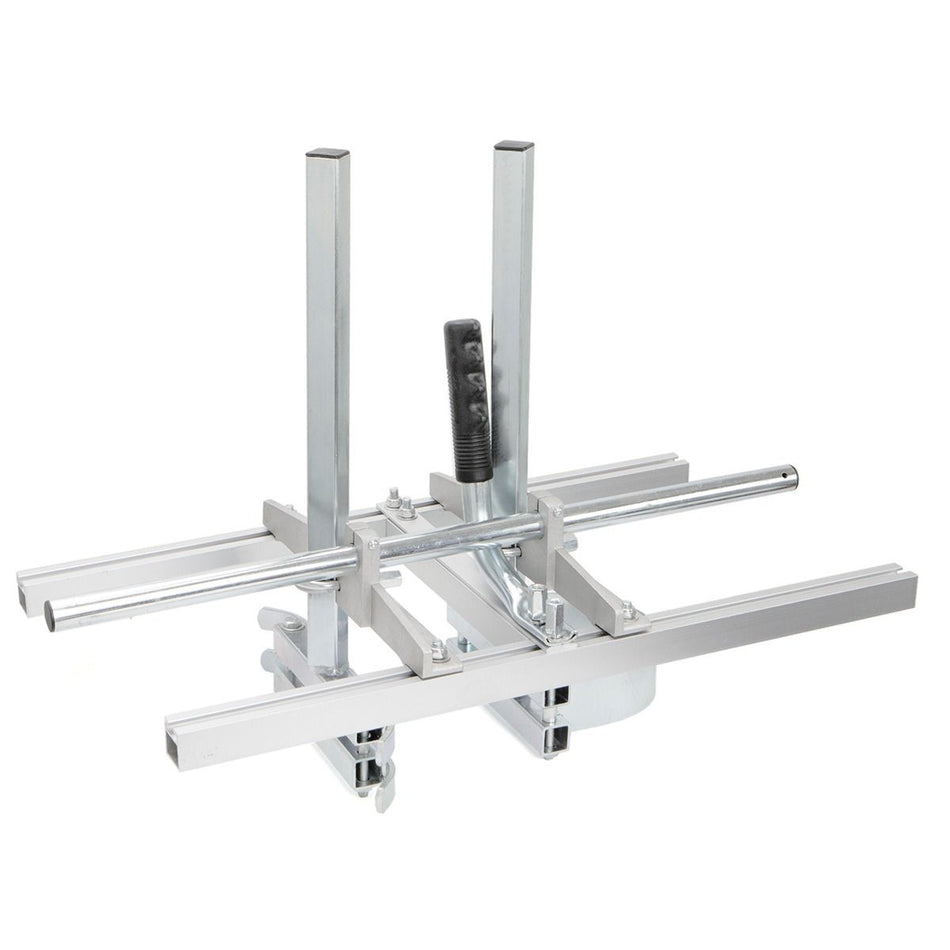 Chainsaw Cutting Guide Attachment for Logs Lumber Slabs