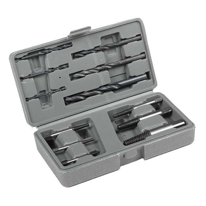12 Piece Screw Bolt Extractor Puller Tool and Drill Bit Kit Extracter Easy Out - tool