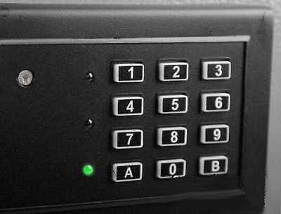 Med Electronic Steel Key Pad Digital Keypad Money Hand Gun Pistol Hotel Safe Box - tool