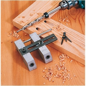 Woodworking Wood Pocket Hole Drill Guide Jig Tool Kit Pockethole Face Frame - tool