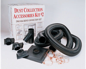 Wood Dust Collection Collector Accessories Shop Hose Parts Collecter Elbow Kit 2 - tool