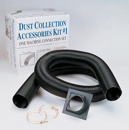 Wood Dust Collector Accessories Collection Hose Parts Connector Starter Kit 1 - tool