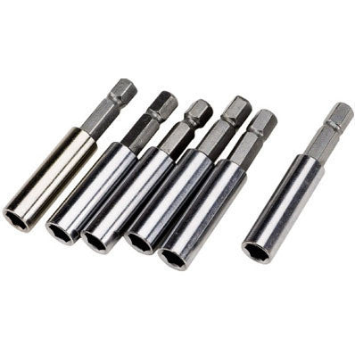 6Pk Hex Driver Magnetic Drive Power Screw Mag Screwdriver Bit Tip Magnet Holder - tool