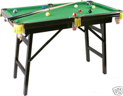 44" Minature Foldable Leg Billiard Pool Table - tool