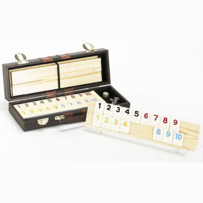 Deluxe Rummy Rummikub Tile Game Set - tool