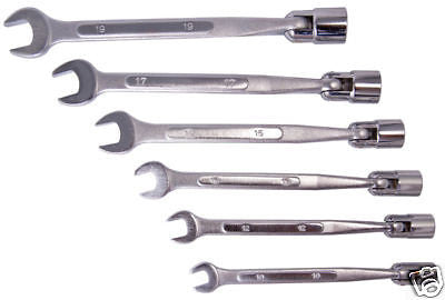 Metric Flexible Combination Wrench Set - tool