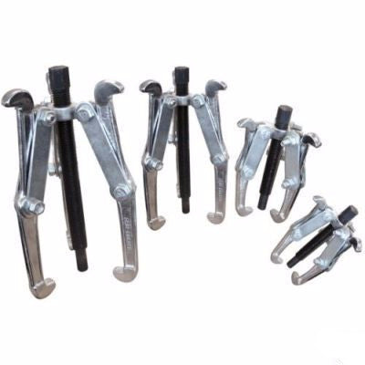 4 Piece Gear Puller Tool Set - 3 Jaws 3" 4" 6" 8" Clamps - tool
