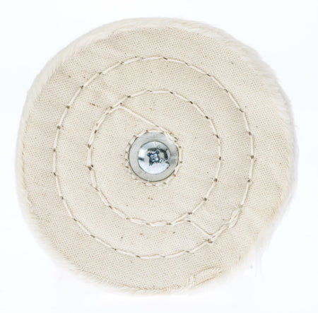 4" White Buffing Wheel - tool
