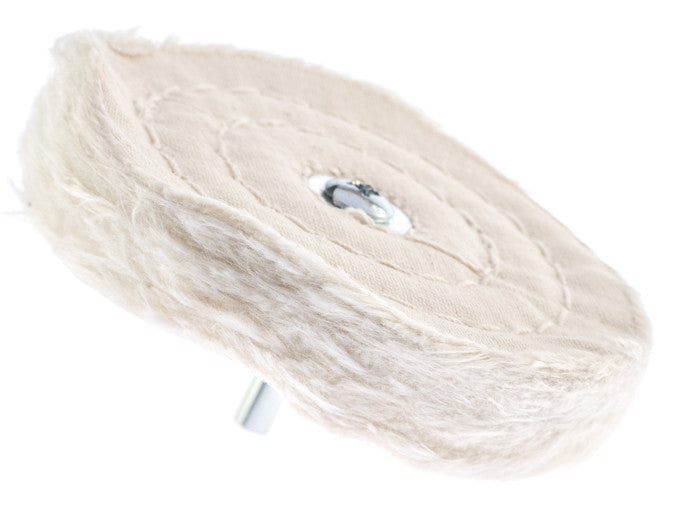 4" White Buffing Wheel - tool